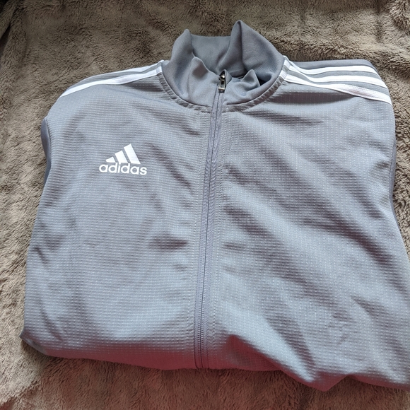 Adidas Light Weight Grey Jacket | Medium Male - Picture 3 of 3